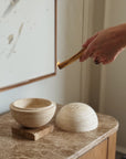 Globe Incense Sphere, Travertine