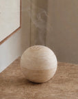 Globe Räucherkugel, Travertin