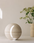 Globe Incense Burner Travertine