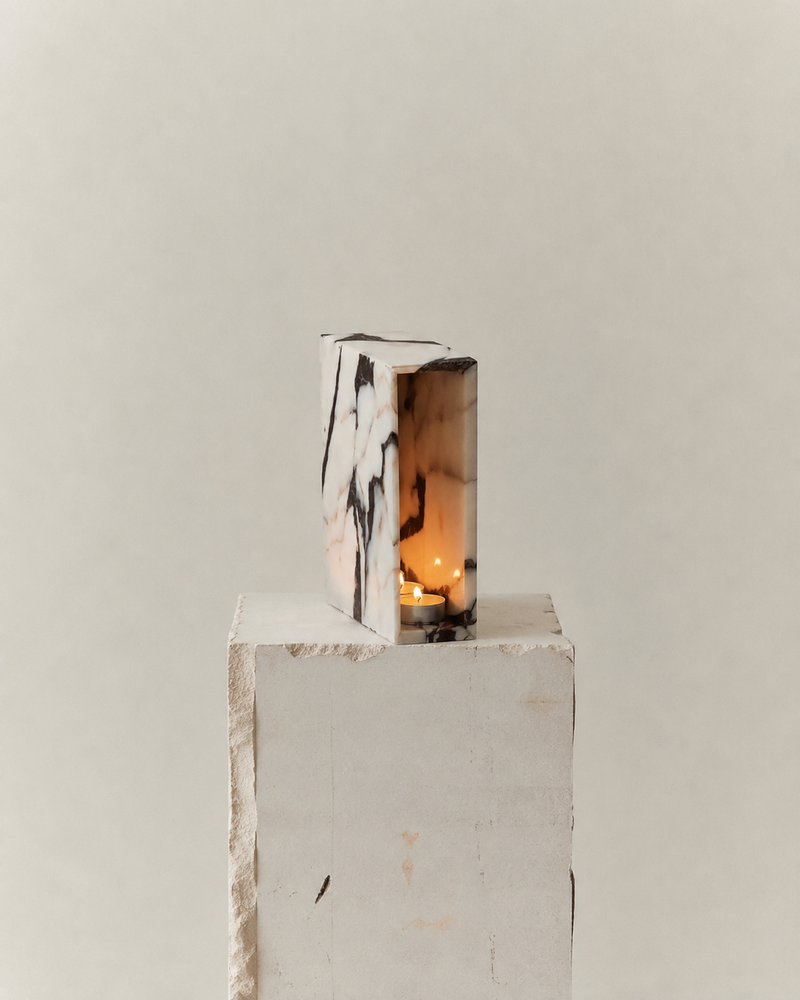 By night — flame