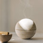 Globe Incense Burner Travertine