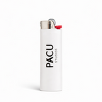 PACU STUDIOS lighter with signature crossed-A logo, for incense ritual
