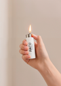 Ritual Lighter – White (BIC® J26 Maxi)