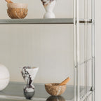 Cone incense holder in Calacatta Viola marble, PACU STUDIOS
